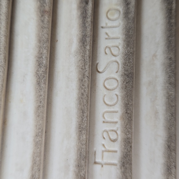 Franco Sarto Perforated Beige Ladies Loafers. Size 6M. Good Condition. - Picture 8 of 13